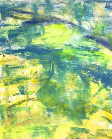 絵画「風の流れに身を任せて」