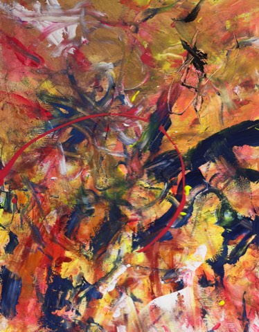絵画「まだ見ぬ世界へ」